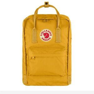 Fjallraven 15 inch Ochre Laptop Backpack